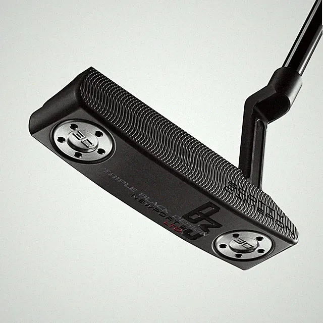 Scotty Cameron Triple Black LTD Newport 2 Blade Putter Black