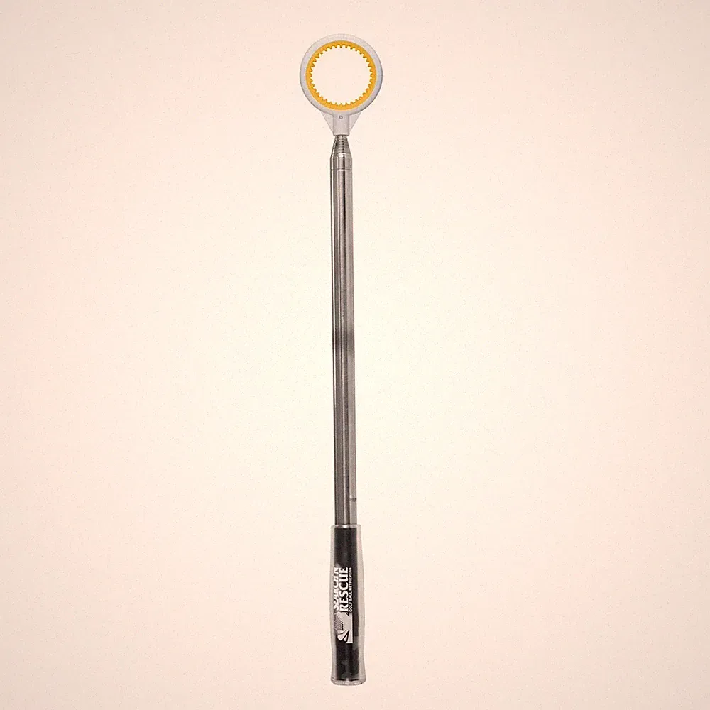 Search 'N Rescue 14’ Reach Golf Ball Retriever Yellow Compact 17.5” Collapsed