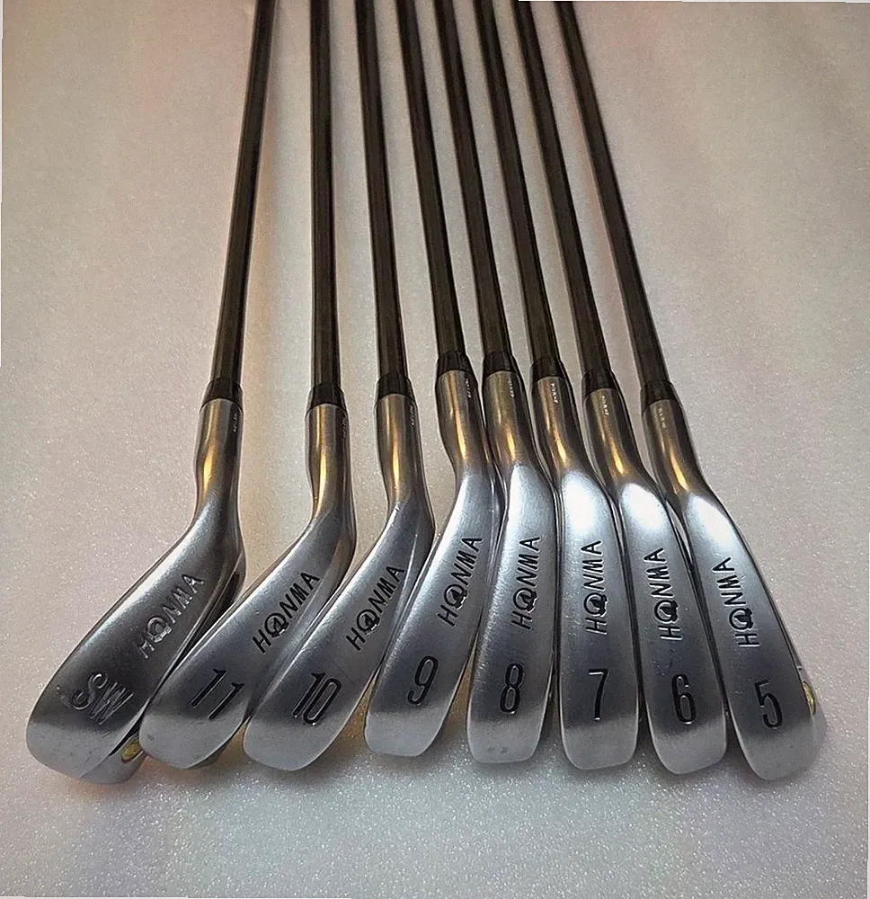 sed Honma Golf NEW-LB280 Irons (5–11, SW) 4-star rating, Gold Mole Carbon (R1)