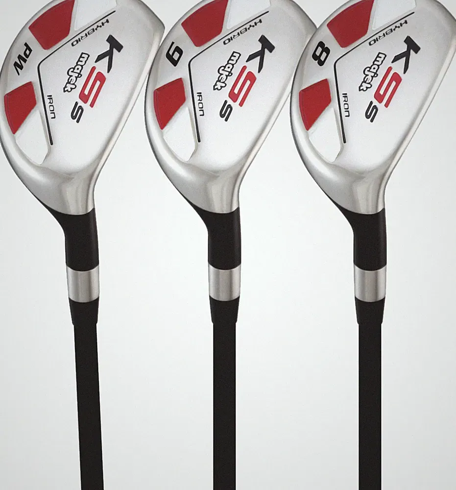 Senior Ladies Majek Golf All Hybrid Partial Set (8-PW) Lady Flex Utility Clubs