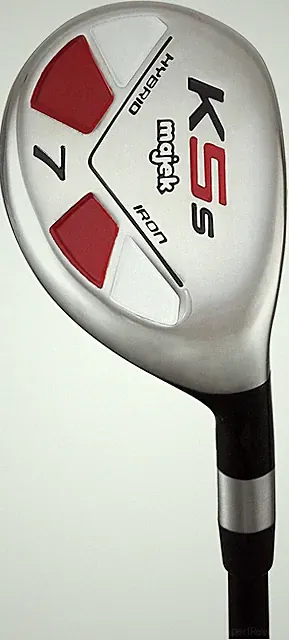 SENIOR MAJEK CUSTOM MADE #7 HYBRID GOLF CLUBS GRAPHITE A FLEX RESCUE