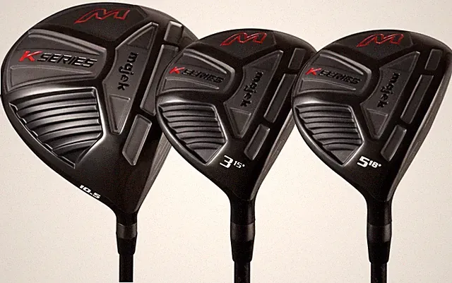 Senior Men's +1" Majek K-Series 460cc 10.5° Driver and 3 5 Wood, Senior "A" Flex