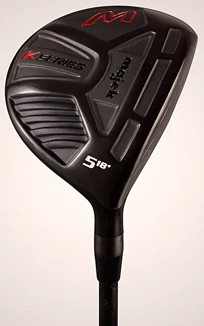 Senior Men's +1" Std Majek K-Series 5-Wood Senior "A" Flex, Arthritic Grip