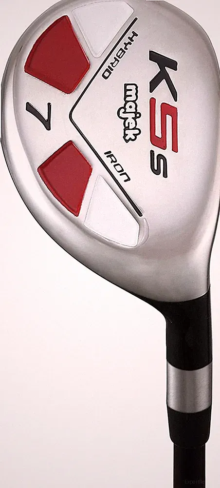 Senior Men's #7 Hybrid Golf Club - Right Handed Utility with Flex Shaft