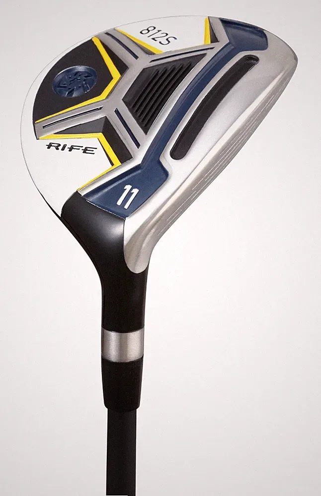 Senior Men's Rife 812s Offset 11 Wood Golf Club, Senior "A" Flex Graphite Shaft