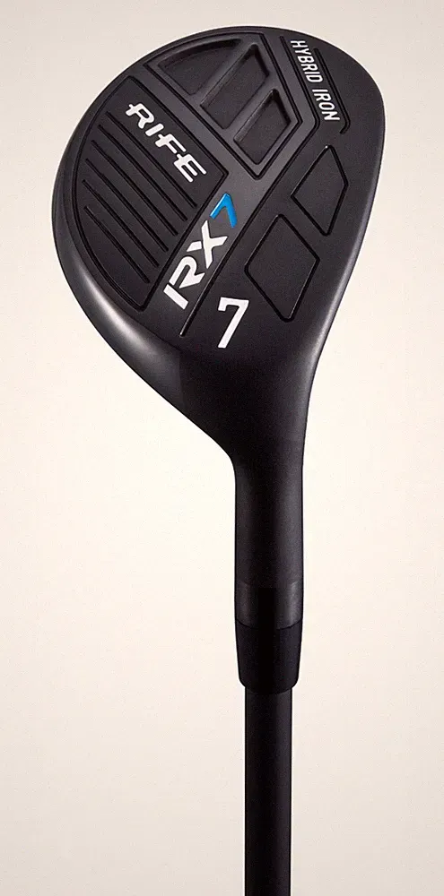 Senior Men's Rife RX7 All True Hybrid Iron #7 Senior Flex Graphite Right Handed