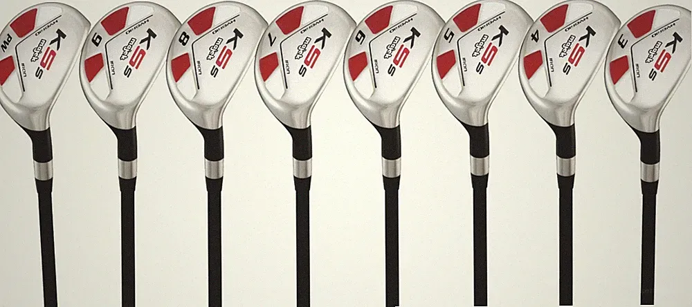 Senior Mens Majek Golf All True Hybrid Full Set 3-PW Senior A Flex Utility Clubs