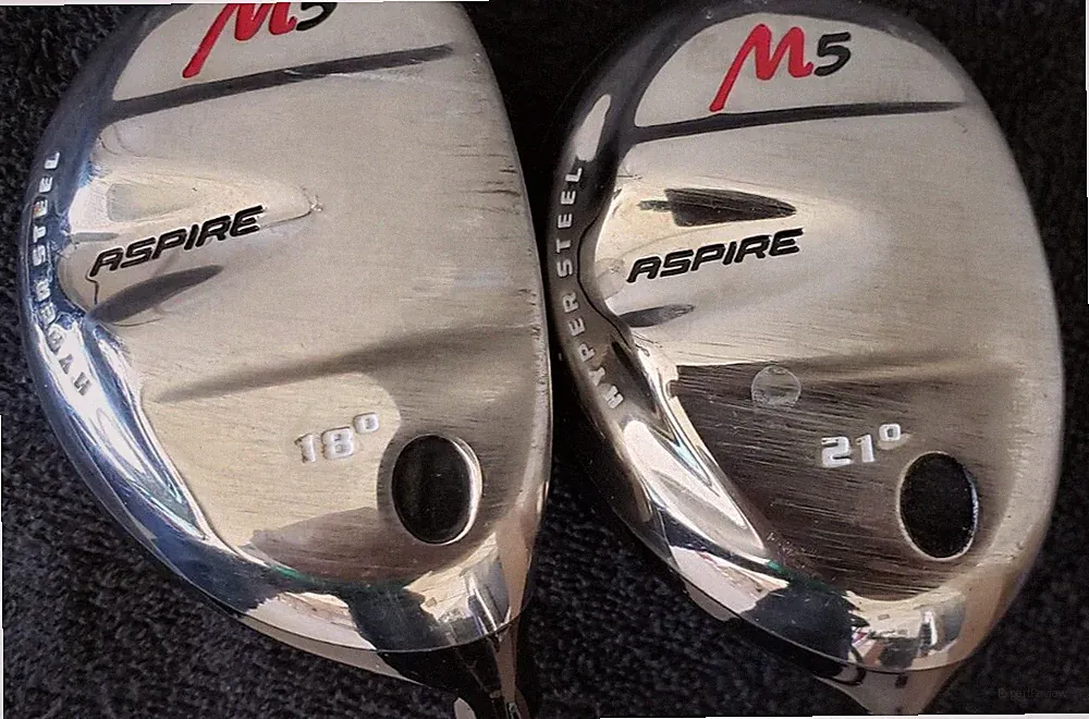 Aspire M5 Hyper Steel Hybrids 18 & 21 Degree