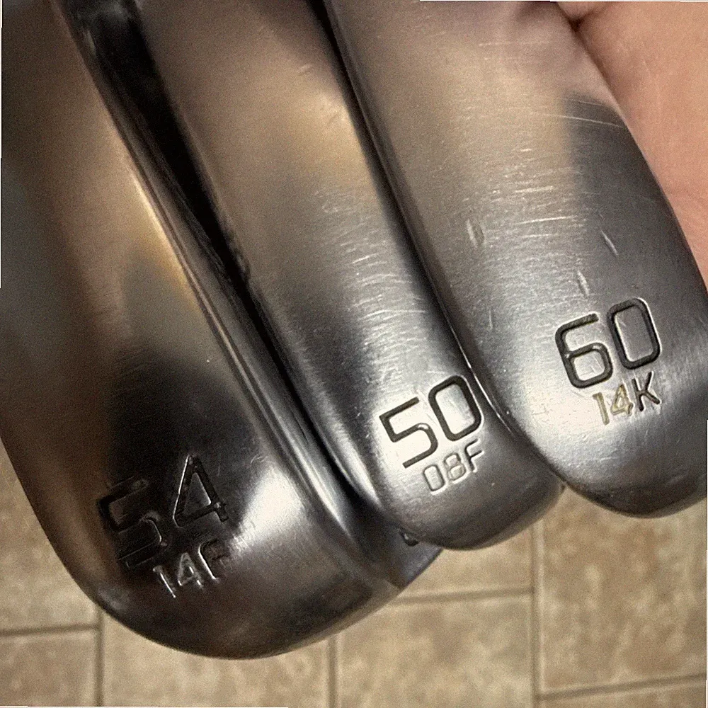 SET 3- Titleist SM9 SM10 Wedges Silver VOKEY Golf Clubs 50 54 60 Right Hnd