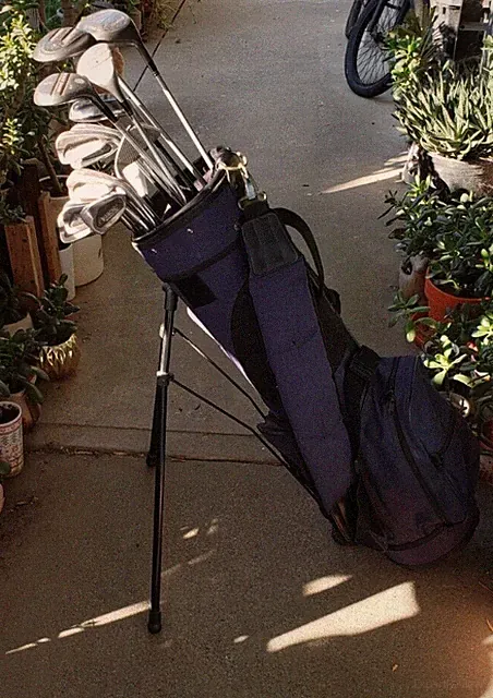 SET MEN'S ORLIMAR GOLF CLUBS 5 WOODS 10 IRONS BAG PUTTER ALL ARTHERITIC GRIPS