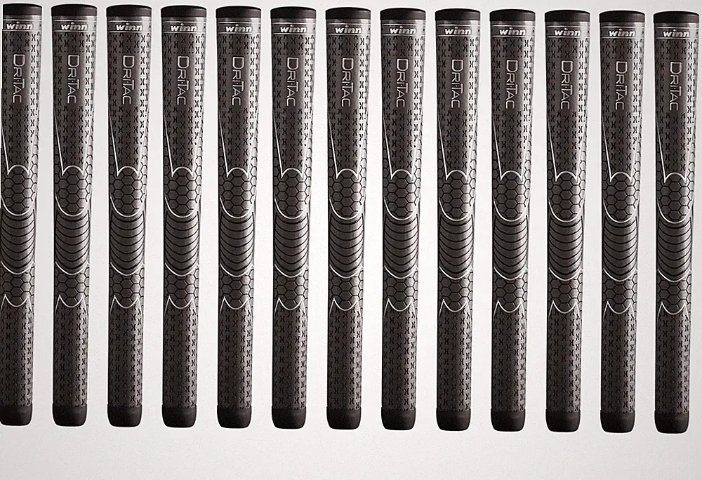 Set of 13 - Winn Dri-Tac Oversize Grip - Gray (7DT-DG)