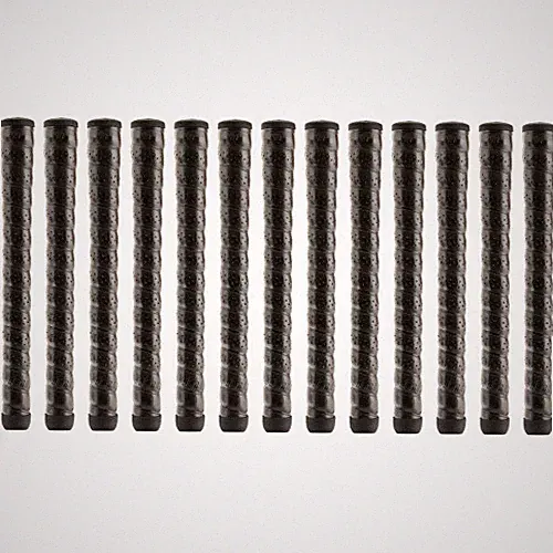 Set of 13 Winn Excel Wrap Soft Wrap Oversize Golf Grip, Black - 7715W