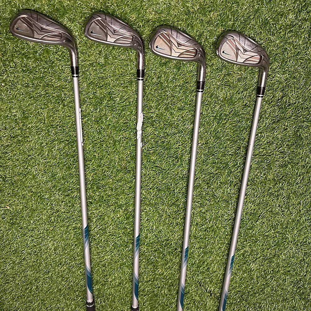 Set of 4 Nike Verdana Golf Clubs Ladies RH Clubs 7-PW