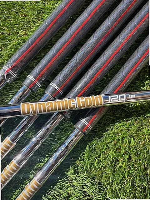 Shaft Dynamic Gold 120 Steel with Mizuno Genuine Grip Flex S200 kk
