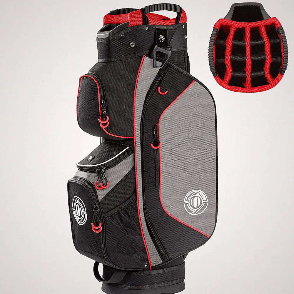 Shopsource Golf Cart Bag, 15 Way Top Lightweight Golf Bag, Golf Club Cart Bag...