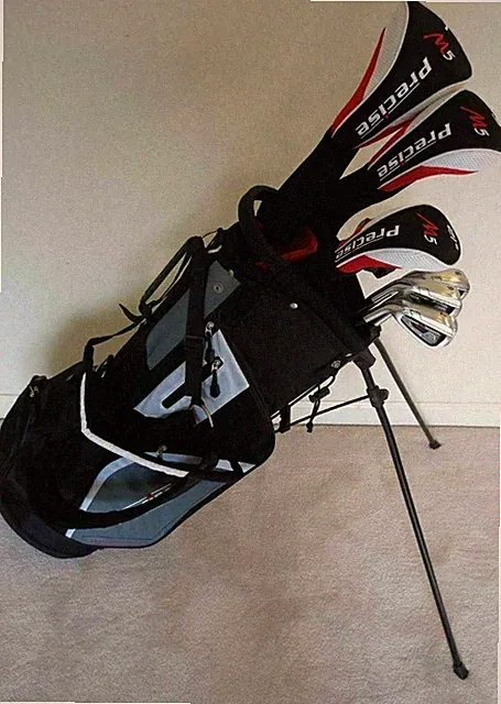 SHORT Mens LH Custom Fit Golf Club Set Driver Wood Hybrid Irons Putter Bag Lefty