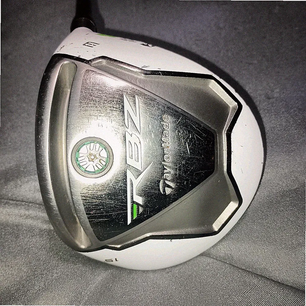 *Short TaylorMade RBZ 3 Fairway Wood 15° Stiff Graphite Tour Golf Club S-Flex