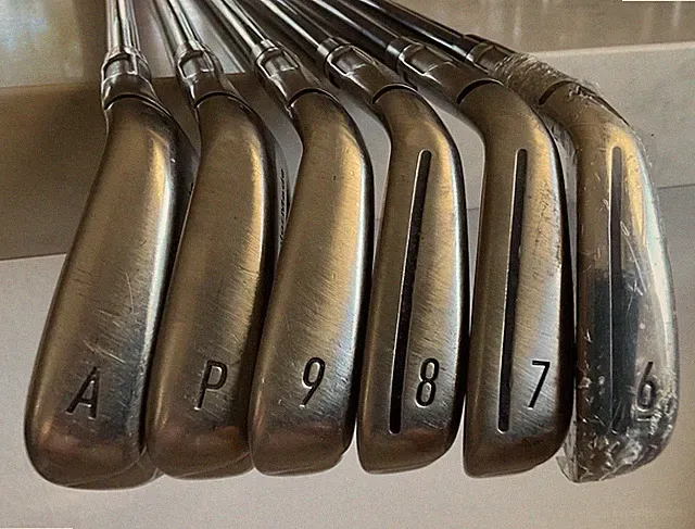 Sim2 Max Reg Flex Tensei Shafts 6-Gap. The 6 Iron Is New. AW Has Ventus Shaft