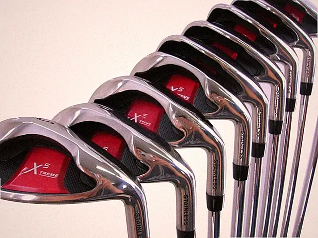 Single Length One Length X5 Wide Sole Mens iBRID Iron Set 4-SW Regular Flex =37"