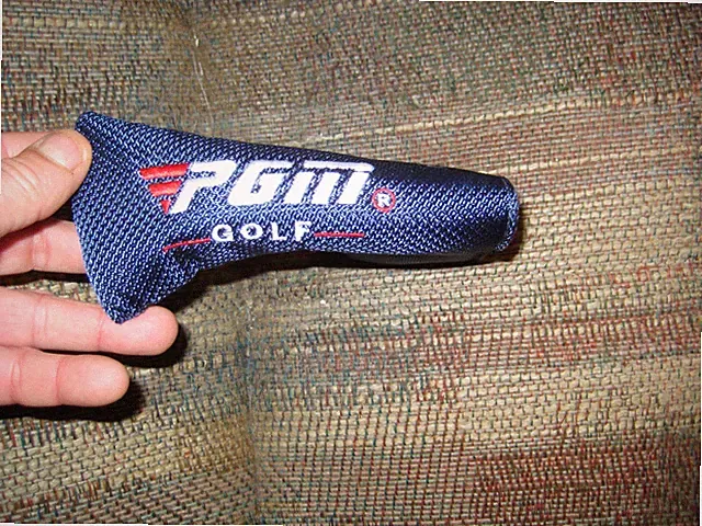 slightly used PGM Collection Universal Blade Putter headcover Blue