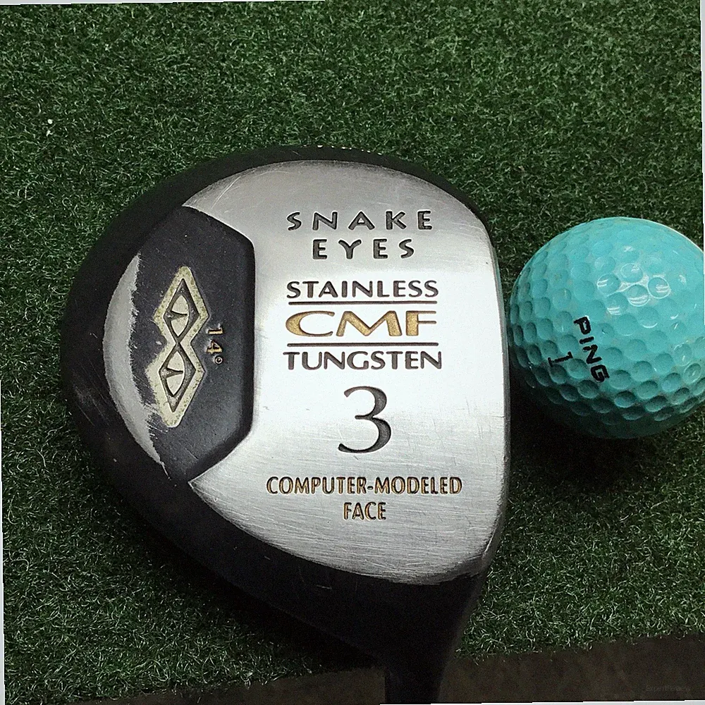Snake Eyes CMF 14° 3 Wood Steel Shaft