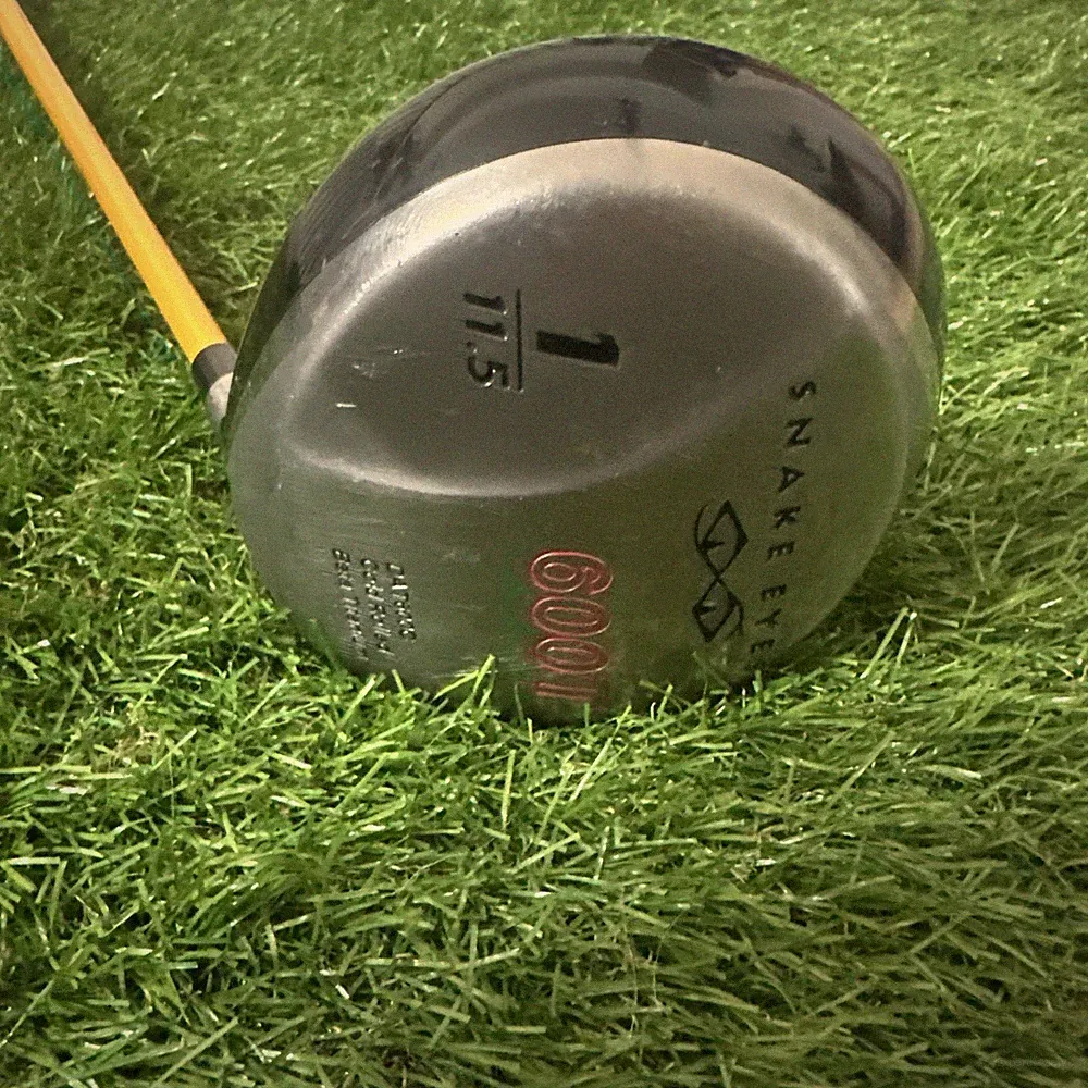 Snake Eyes 600T 11.5 Degree Driver 65 Gold Regular Flex Shaft Golf Club