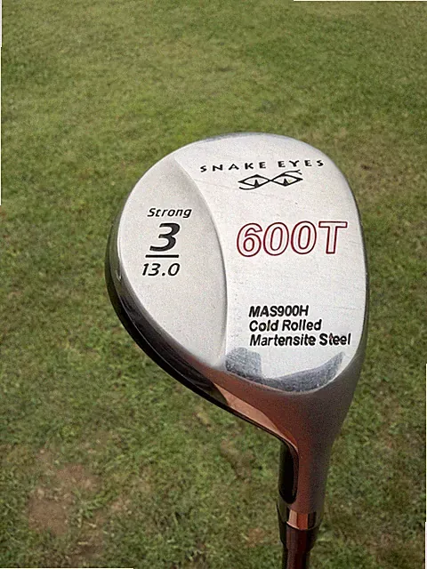 Snake Eyes 600T 13° Strong 3 Wood / Stiff Flex Grafalloy Graphite Shaft / RH