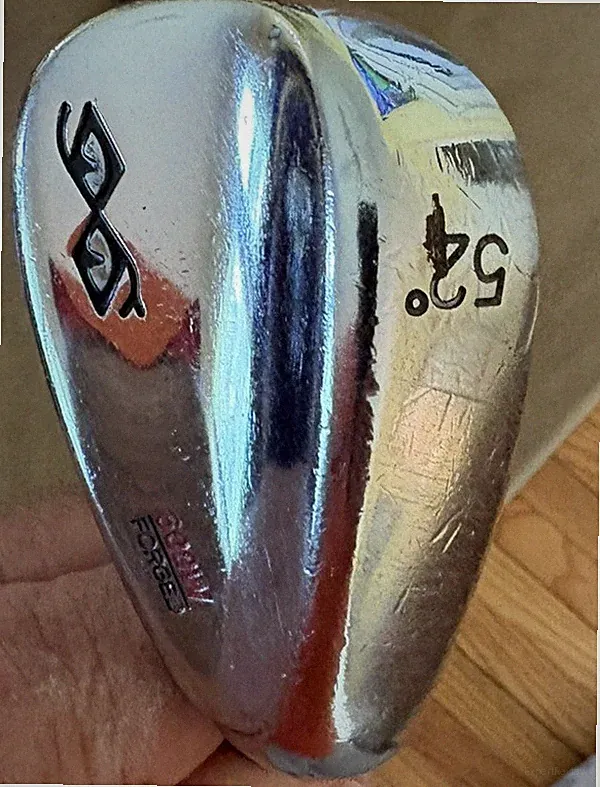 Snake Eyes 600w Forged 52* Gap Wedge - Used . Golf Pride Grip