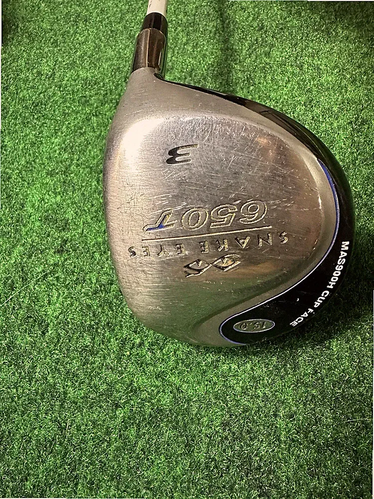 Snake Eyes 650T 3 Wood Graphite A2 Shaft Right Handed Starter Golf Club