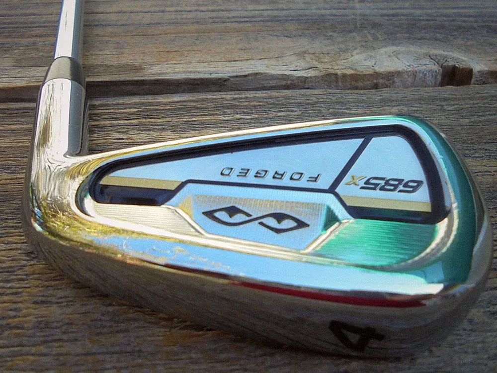 Snake Eyes 685 X Forged Single 4 Iron Golf Club Right Hand Steel D Gold S Shaft