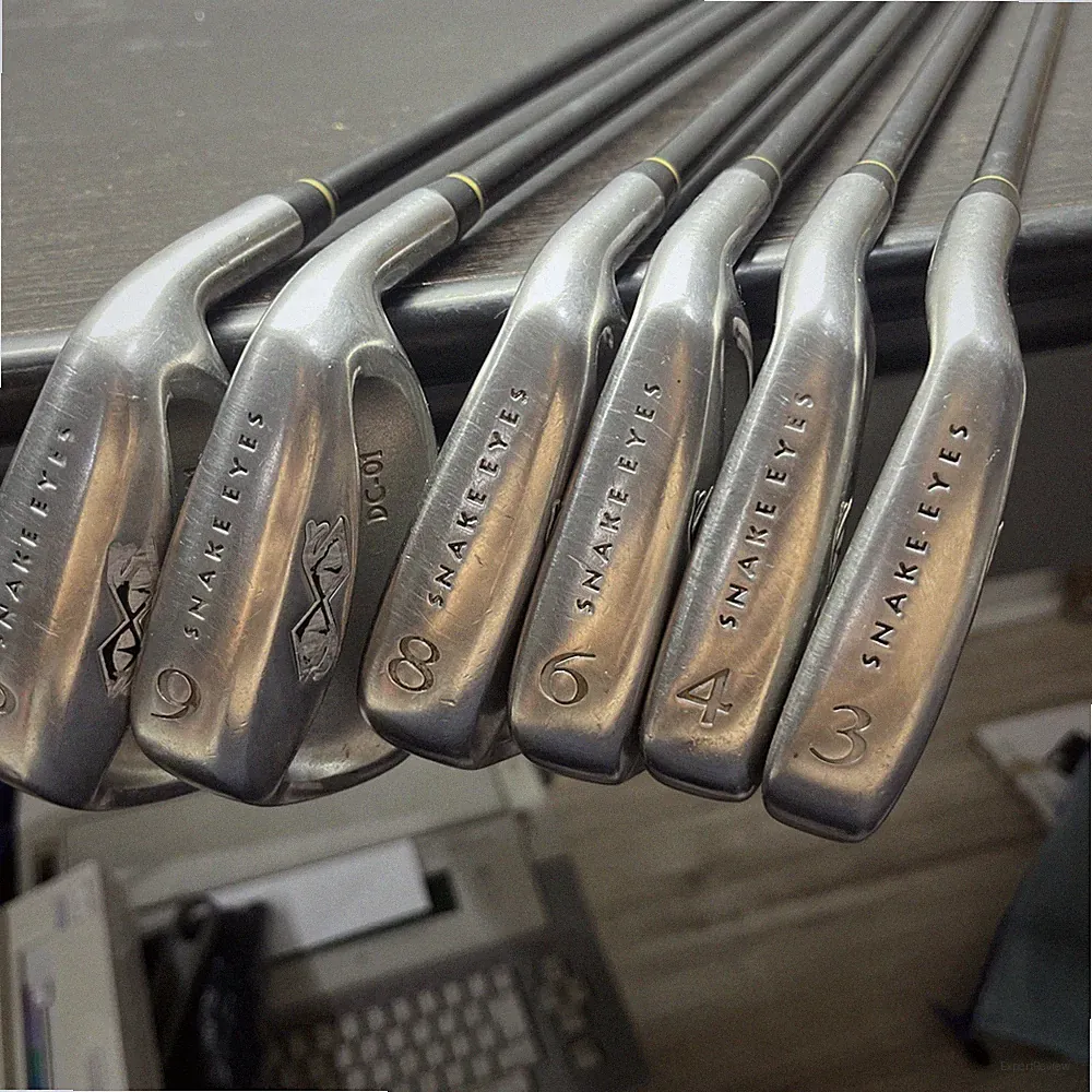 Snake Eyes DC-01 Golf Clubs Set R Flex 3,4,6,8.9,Pw Irons Only