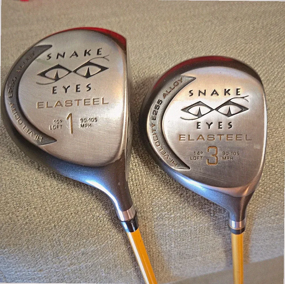 Snake Eyes Elasteel 1 & 3 Fairway Woods