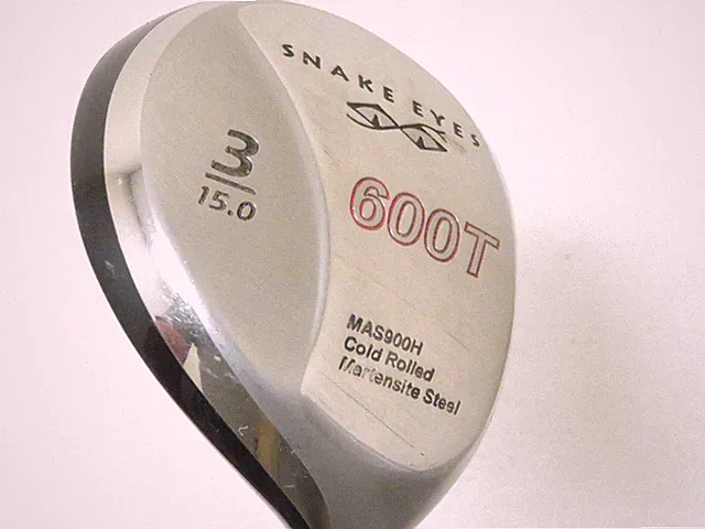 Snake Eyes Fairway 3 Wood 600T Powercoil 65 Regular Flex NO Cover