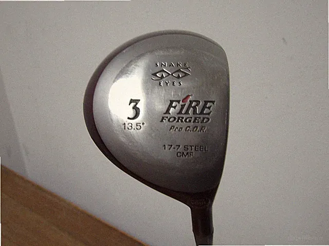 Snake Eyes Fire Forged 13.5* 3 Wood Regular Flex Graphite Very Nice!!