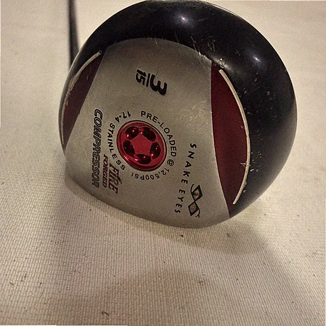 Snake Eyes Fire Forged 3 Wood 15* & 5 Wood 19* Regular Flex Graphite Shaft RH