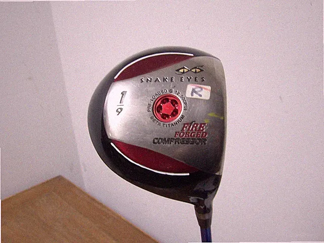 Snake Eyes Fire Forged Compressor 9* Driver Regular Prolaunch Blue Very Nice!!