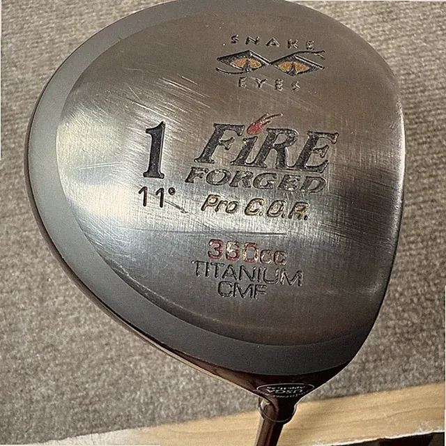 Snake Eyes Fire Forged Driver 11 Degree Stiff Shaft USD Carbon Fiber Right Hand
