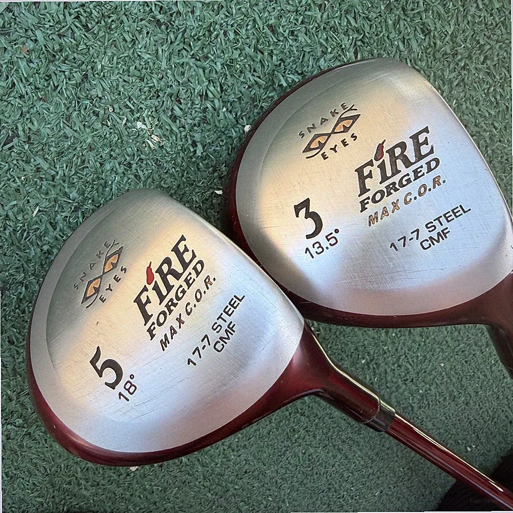 Snake Eyes Fire Forged MAX COR 3 & 5 Wood Carbon Fiber Regular Flex Set w/ Cover