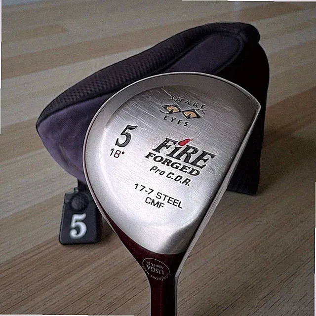 Snake Eyes Fire Forged Max Fairway 5 Wood 18° Graphite Stiff Golf Club Right