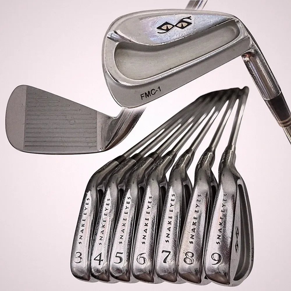 Snake Eyes FMC-1 Forged 3-9 Iron Set Regular Flex 5.5 Rifle Steel Shafts
