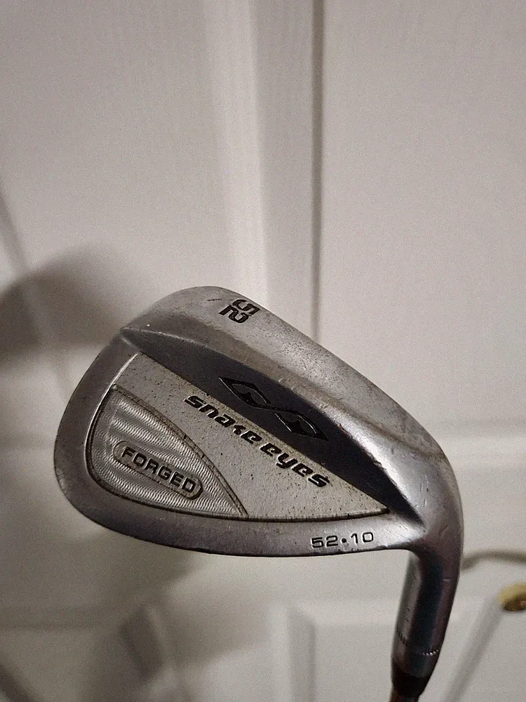 Snake Eyes Forged 52° Gap Wedge 52.10 | Steel Shaft | Right Hand | Golf Club RH