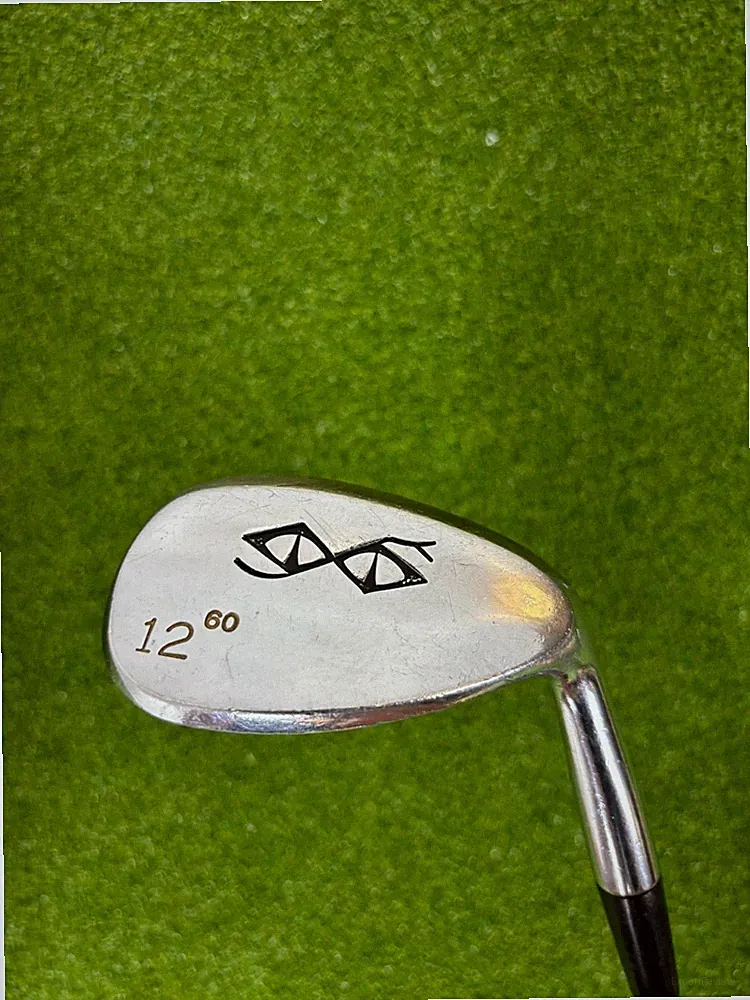Snake Eyes Forged 60° Lob Wedge 12° Bounce RH Steel Shaft Golf Club