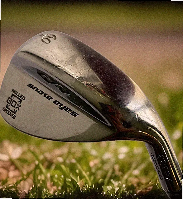 Snake Eyes Golf 60 Degree Wedge 685BX Milled Box Grooves