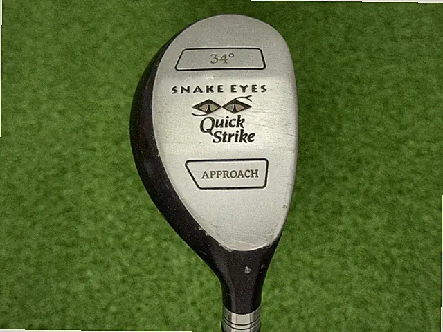 Snake Eyes Golf Quick Strike 34* Approach Hybrid/Utility Right Graphite Stiff