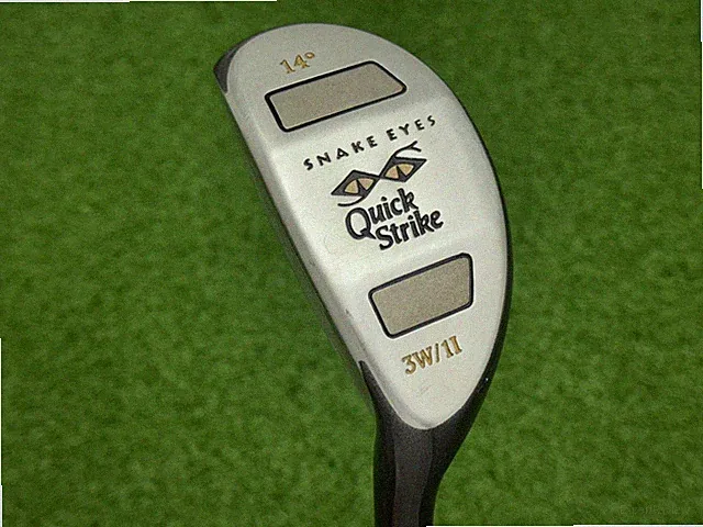 Snake Eyes Golf QUICK STRIKE 3W/1I Utility (1) Hybrid 14* Left Graphite Regular