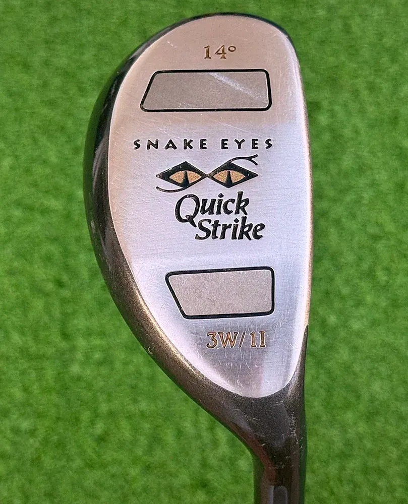 Snake Eyes Golf QUICK STRIKE 3W/1I Utility (1) Hybrid 14* Right Graphite Stiff