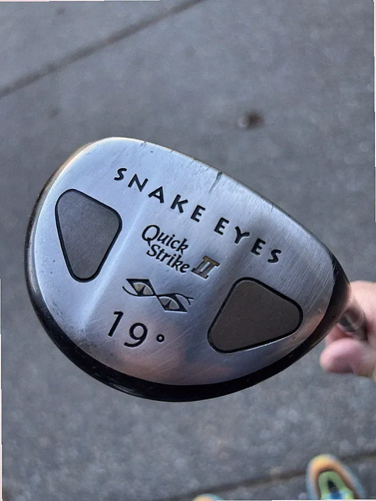 Snake Eyes Golf QUICK STRIKE II (3) HYBRID 19* Right Handed Graphite RH