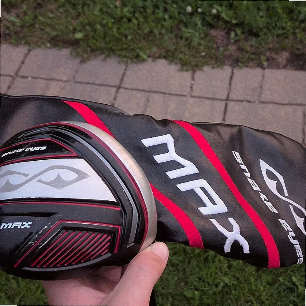 Snake Eyes MAX Driver 10.5° RH Uniflex Graphite Shaft Titanium Head
