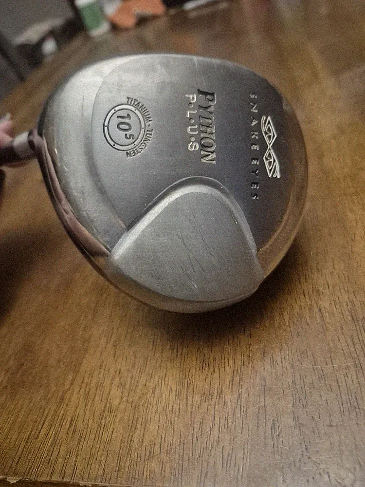 Snake Eyes Python Plus Golf Club Left Handed Titanium Tungsten 10.5 Degree Loft