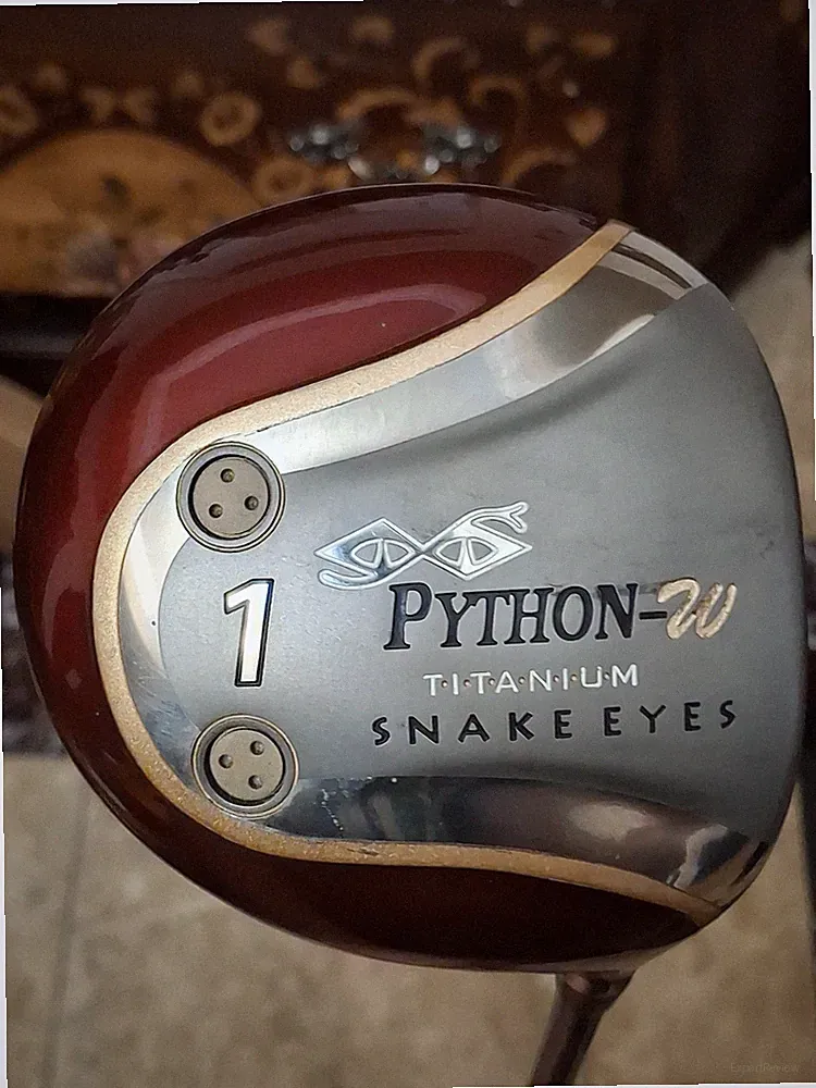 SNAKE EYES Python W Women Titanium Driver Graphite Shaft RH TTW65